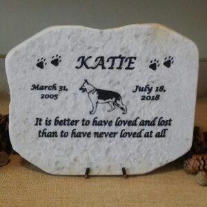 Lrg Pet Granite Katie.8 18