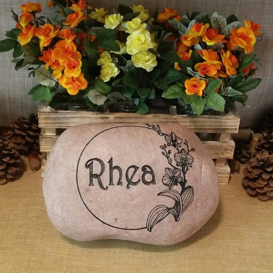 Personalized Garden Stone for Rhea