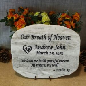 Granite Engraved Memorial Stones & Plaques for Loved Ones